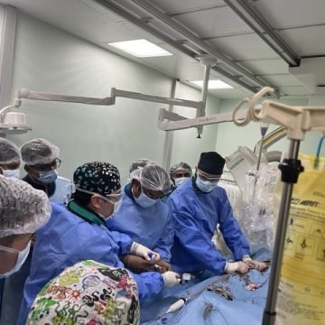Valve replacement training at the University Medical Centre, Astana