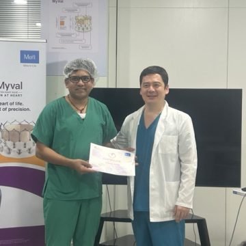 Valve replacement training at the University Medical Centre, Astana