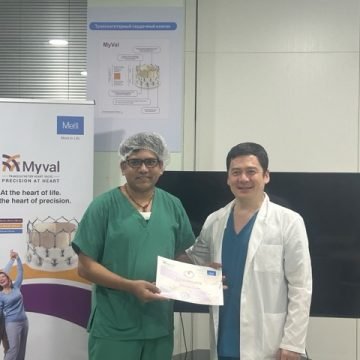Valve replacement training at the University Medical Centre, Astana